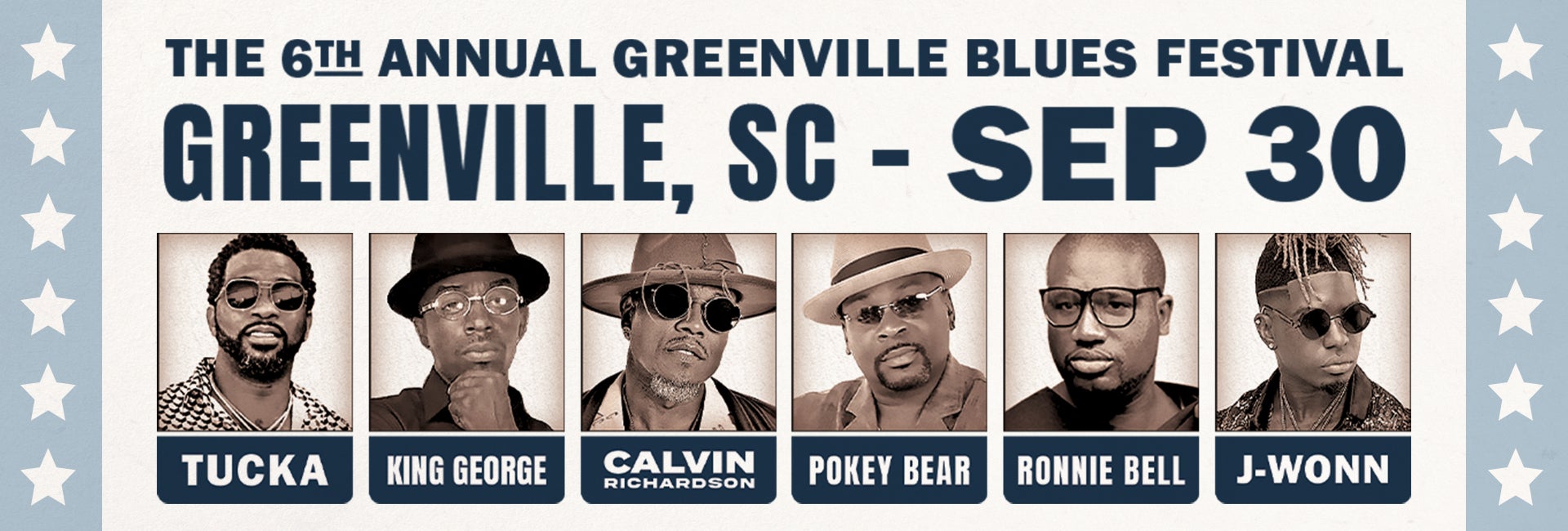 6th Annual Greenville Blues Festival Bon Secours Wellness Arena