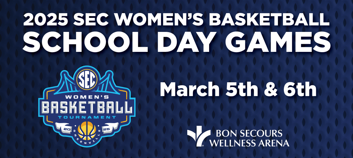 More Info for 2025 SEC Women's Basketball School Day Games