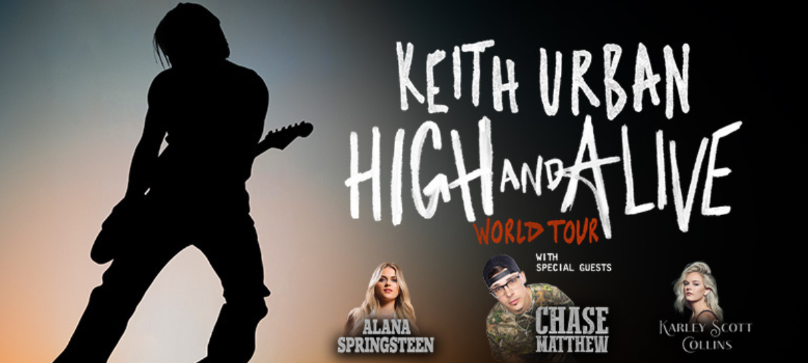 Keith Urban - High and Alive World Tour