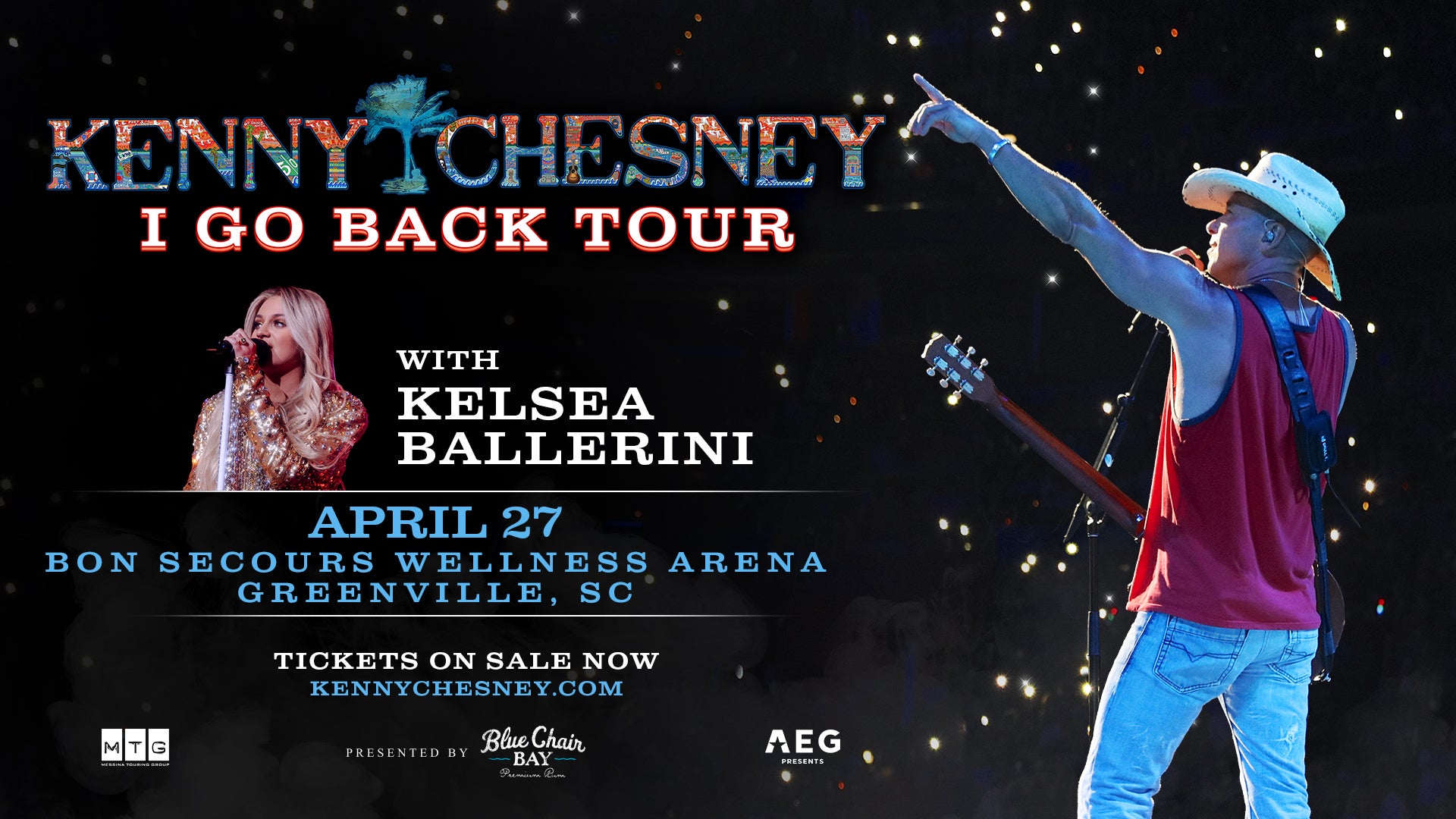 Kenny Chesney I Go Back Tour Bon Secours Wellness Arena