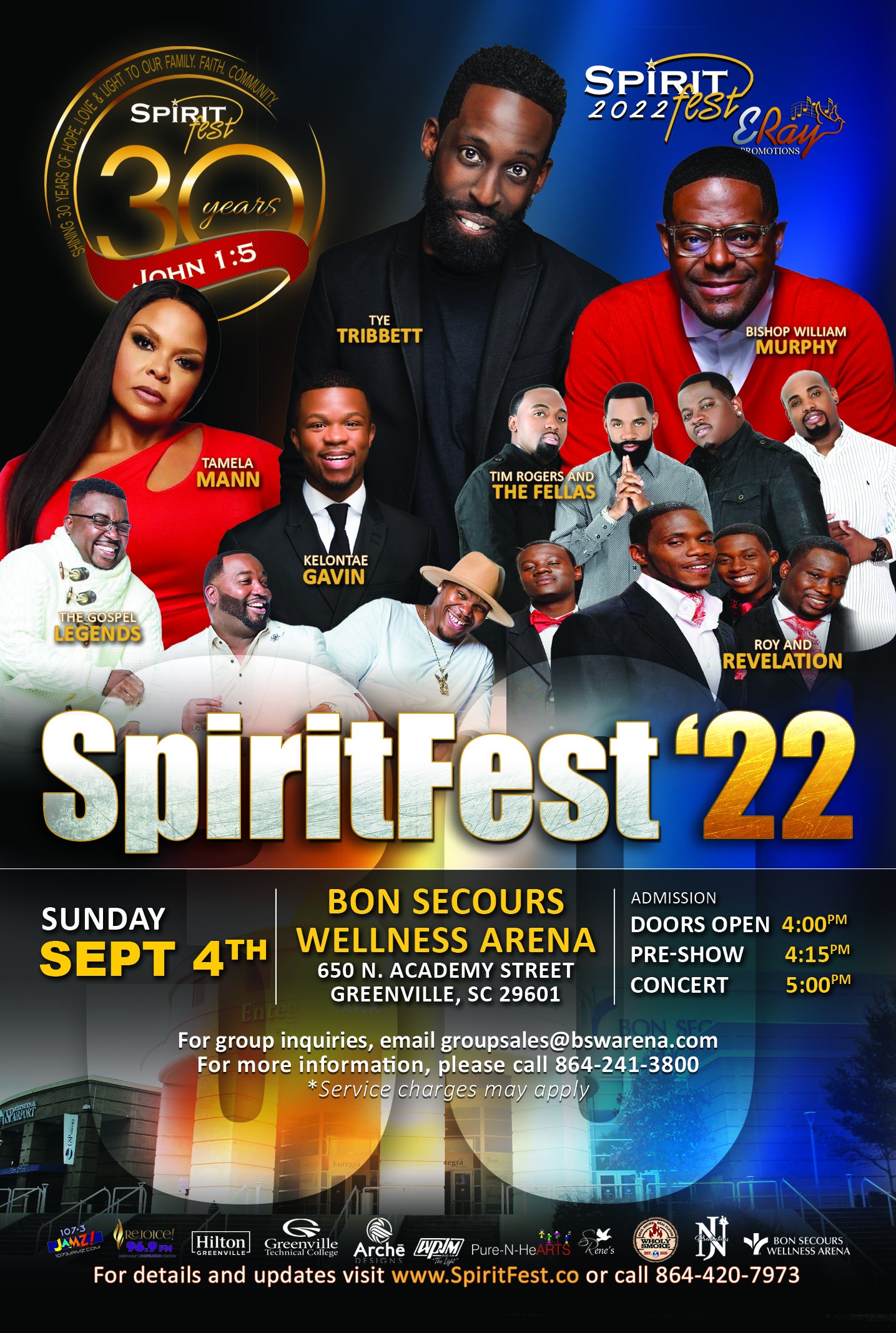 SpiritFest | Bon Secours Wellness Arena