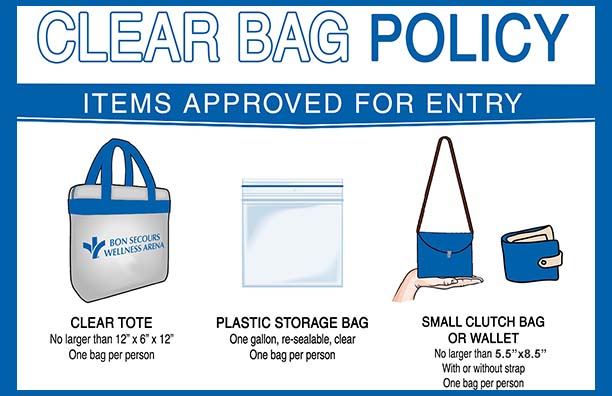 Clear Bag Stadium Approved Crossbody Messenger Shoulder Bag – Clear -Handbags.com